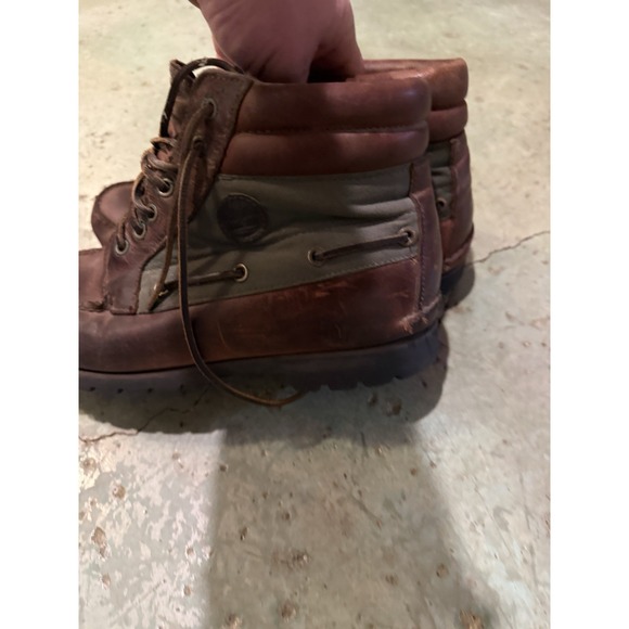 Timberland Gore-Tex Vibram Brown Leather Boots Men's 10.5 D USA - Picture 5 of 12